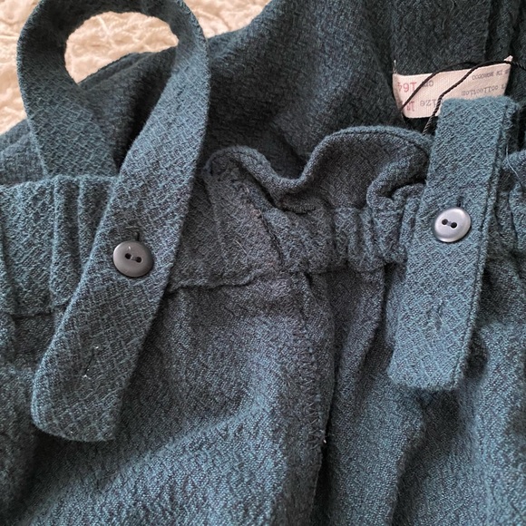 Zara Girls green overall skirts size 13/14 - Picture 9 of 14